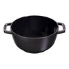 La fondue, Service &agrave; fondue 16 cm, Noir mat, small 5
