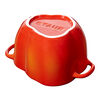 Ceramique, Cocotte 11 cm, Paprika, Orange-Rot, Keramik, small 6