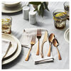 Bellasera (rose gold), 20-pc Rose Gold Flatware Set, 18/10 Stainless Steel, Rose, small 2