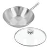 Apollo 7, Wok avec couvercle en verre 30 cm, small 1