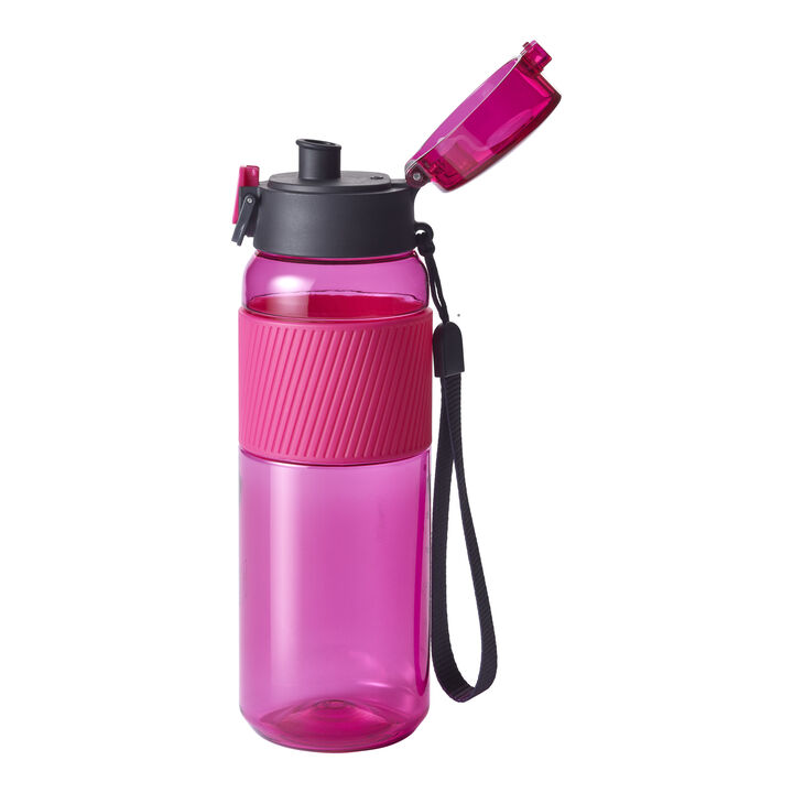 Bottle, Drinking bottle, 680 ml, tritan, Pink, large 2
