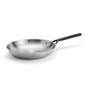 Milano Stainless Steel, 12-inch, Frying Pan, Gun Metal, small 1