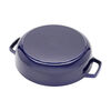 Sauteuses, 28 cm, Sauteuse Chistera, Bleu intense, small 4