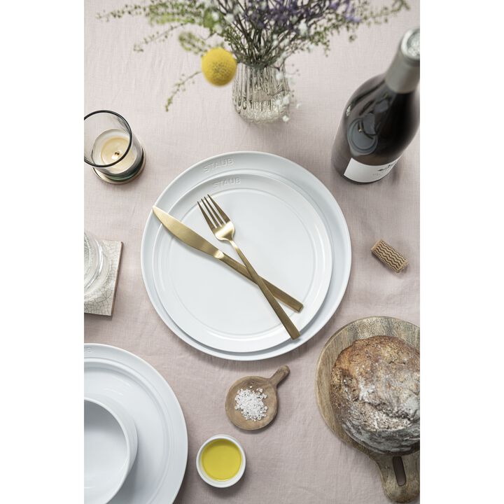 Dining Line, Salad Plate Set 4 Piece, large 3