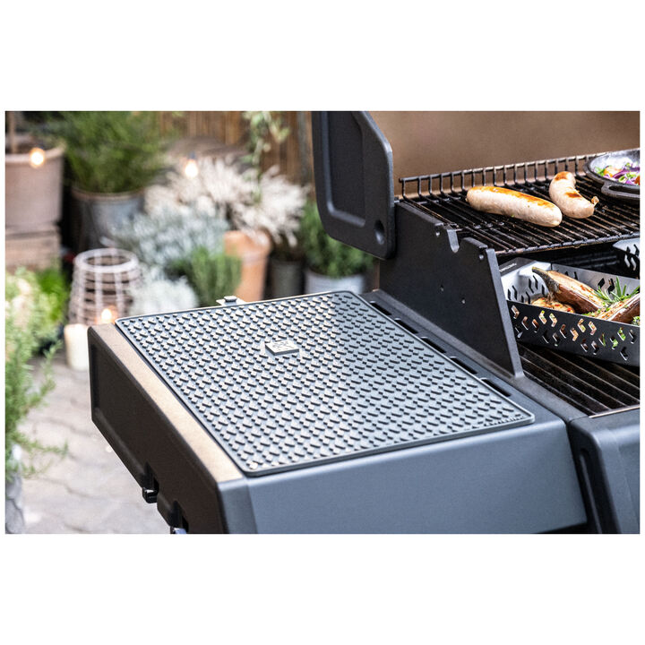 BBQ+, 3-pc Mat And Gloves Set, Silicone , large 2
