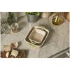 Ceramique, Set di pirofile rettangolare - 2-pz., Verde chiaro, small 3