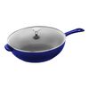 Pans, 26 cm / 10 inch cast iron Frying pan, dark-blue, small 1