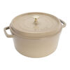 La Cocotte, 6.75 l cast iron round Cocotte, sesame - Visual Imperfections, small 1