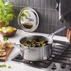 Industry 5, 4.25 qt Sauce Pan With Lid, 18/10 Stainless Steel , small 8