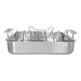 Plat à rôtir avec grille 39 x 33 cm