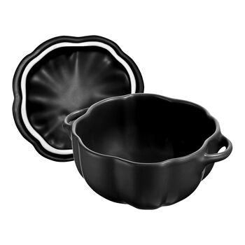 Ceramic Cocotte | Siyah | 12 cm | 500 ml | Balkabağı,,large 5