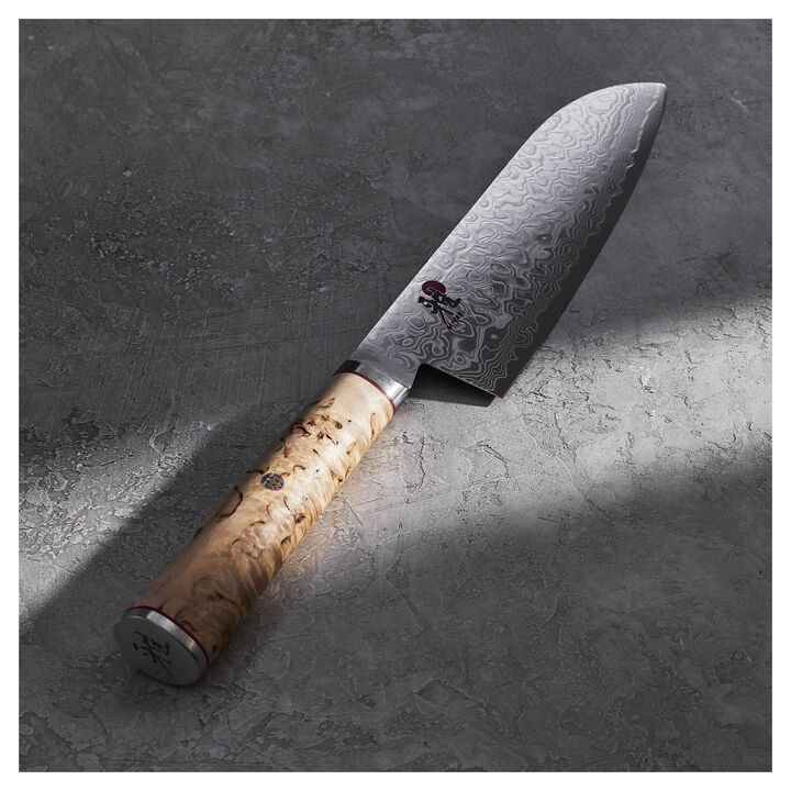 Birchwood SG2, 7-inch, Fine Edge Santoku Knife, large 2