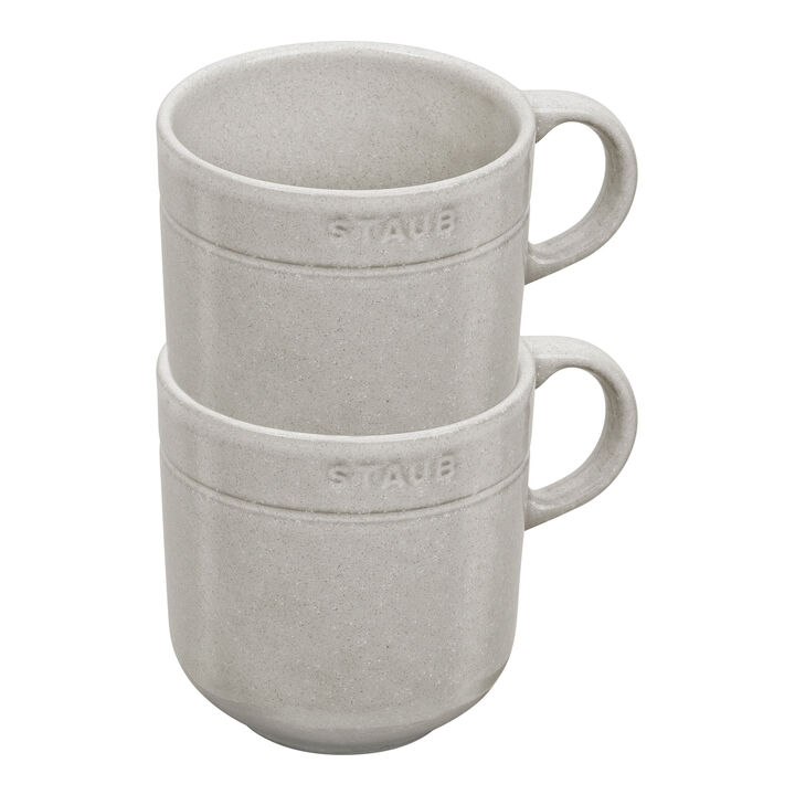 Dining Line, Skålsæt, 2-dele/ 350 ml, Hvid Trøffel, Keramisk, large 1