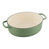 Bellamonte, Cocotte 31 cm, Ovale, Vert, Fonte, small 3