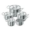 TWIN Classic, Kochtopfset 5-tlg, 18/10 Edelstahl, small 1