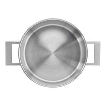 Sığ Tencere &ccedil;ift &ccedil;ıdarlı kapak | 18/10 Paslanmaz &Ccedil;elik | 20 cm | Metalik Gri,,large 5
