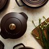 La Cocotte, Ris Cocotte 16 cm / 1,75 l, Rund, Chokolade, St&oslash;bejern, small 2