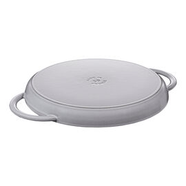 Pure Gril 30 cm, Rond(e), Gris graphite, Fonte