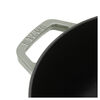 La Cocotte, 4.8 l cast iron round French oven, eucalyptus - Visual Imperfections, small 4