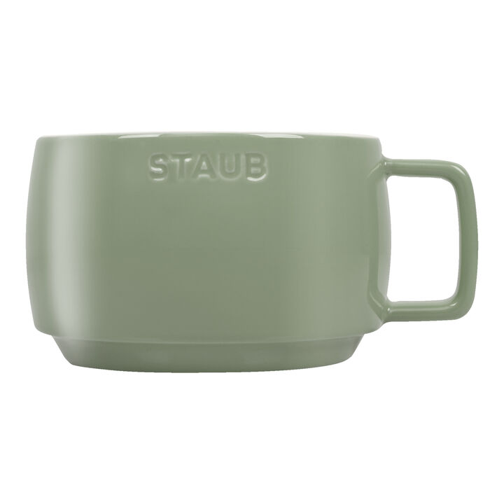 Ceramique, 500 ml, Tazza, eucalipto, large 4