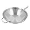Apollo 7, Wok flacher Boden 32 cm, 18/10 Edelstahl, small 3