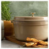La Cocotte, 5.25 l cast iron round Cocotte, sesame, small 3