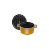La Cocotte, Mini Cocotte 10 cm, Rund, Sennep, St&oslash;bejern, small 5