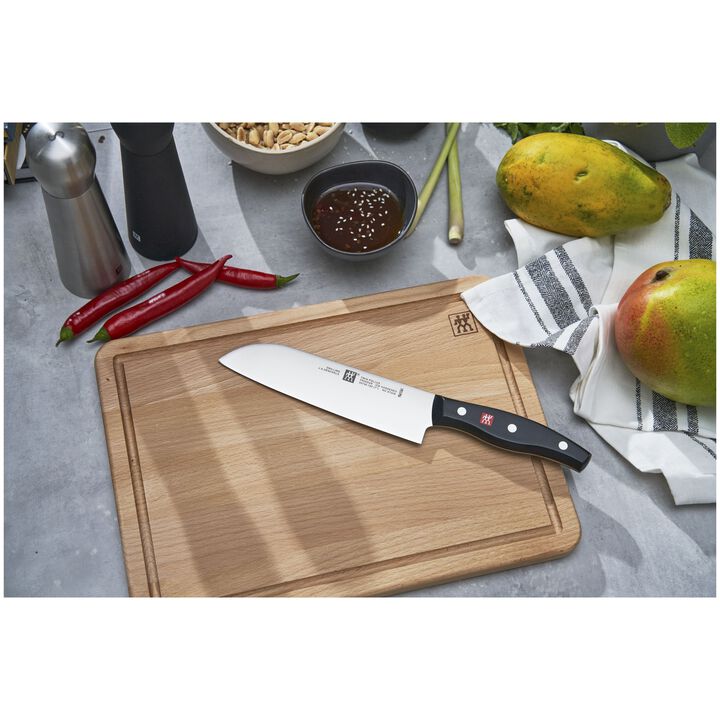 TWIN Pollux, Faca santoku 18 cm, Borda lisa, large 4