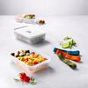 Fresh & Save, Ensemble de bo&icirc;tes-repas sous-vide, L plate / 6-pces, Mati&egrave;re synth&eacute;tique, semi transparent-Gris, small 7