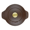 La Cocotte, Ris Cocotte 16 cm / 1,75 l, Rund, Chokolade, St&oslash;bejern, small 8