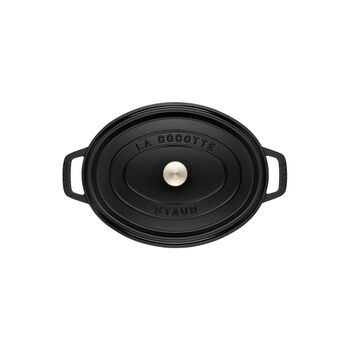 D&ouml;k&uuml;m Tencere | Siyah | 31 cm | 5,5 l | oval,,large 3