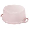 La Cocotte, 6.75 l cast iron round Cocotte, sorbet rose, small 11