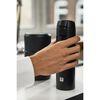 Thermo, Thermos reisbeker, 450 ml, Zwart, small 10