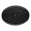 Specialities, Plat &agrave; four poisson 33 cm, Oval, Blue La-Mer, small 6