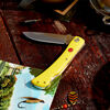 Outdoor, 3-inch, Landman Sodbuster Folding Pocket Knife, Yellow, small 3