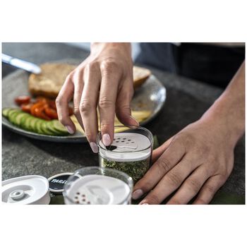 CUBE Set, XS / 3-par&ccedil;a, şeffaf-beyaz,,large 12