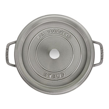 D&ouml;k&uuml;m Tencere | Grafit Gri | 24 cm | 3,7 l | yuvarlak,,large 9