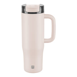 Termokrus med sugerør, 900 ml, Rustfrit stål, Pink