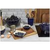 Ceramique, 400 ml ceramic rectangular Oven dish, dark-blue, small 3