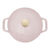 La Cocotte, 18 cm round Cast iron French oven sorbet rose, small 3