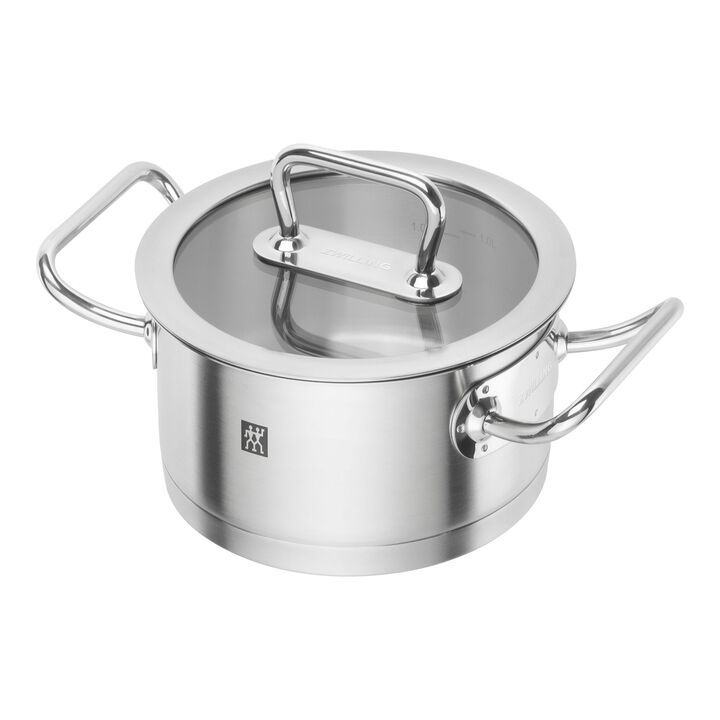 Pro, Faitout 16 cm, Inox 18/10, large 1