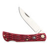 Outdoor, 3-inch, Landman Sodbuster Folding Pocket Knife, Red Jigged Bone, small 1