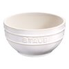 Ceramique, Sch&uuml;ssel 14 cm, rund, Elfenbein-Wei&szlig;, Keramik, small 1