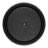 La Cocotte, 5.25 l cast iron round Cocotte, chocolate, small 11