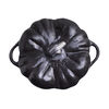 La Cocotte, 3.5 l cast iron pumpkin Cocotte, black, small 3