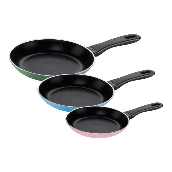 Caprera, Set di padelle, 3-pz., alluminio, Rivestimento in ceramica, large 1