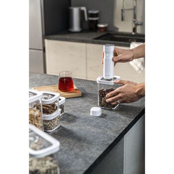 CUBE Saklama Kabı 3S / 11 cm, şeffaf-beyaz,,large 19