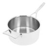 Industry 5, Casserole avec couvercle 22 cm, Inox 18/10, Argent, small 3