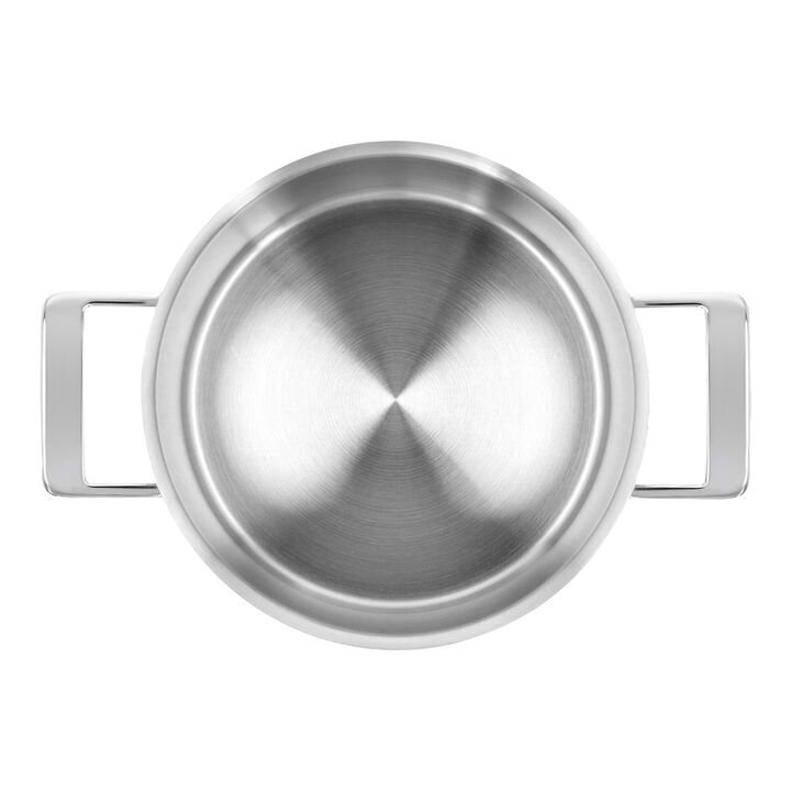 Silver 7, Casserole avec couvercle à double parois 24 cm / 5,2 l, large 3