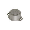 La Cocotte, Mini Cocotte 10 cm, Rund, Grafitgr&aring;, St&oslash;bejern, small 8